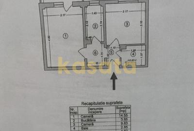 Apartament cu 2 camere decomandat, mobilat în Lacul Tei - 7