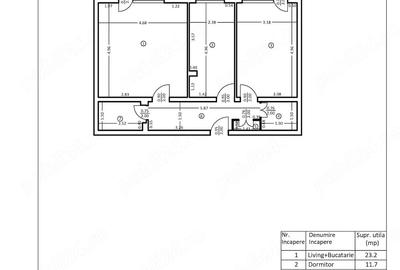 Apartament cu 3 camere decomandat în Ultracentral