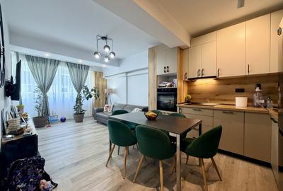 Apartament cu 3 camere semidecomandat, mobilat în Popești-Leordeni - 9