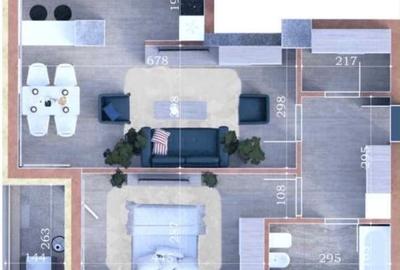Apartament cu 2 camere decomandat în Copou