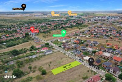 Teren de 800 mp, în Giarmata - 2