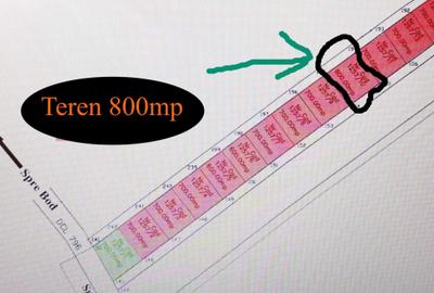 Teren de 800 mp, în Bod - 5