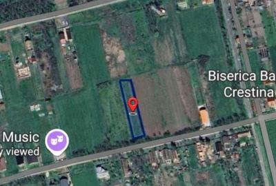 Teren de 1663 mp, în Parța