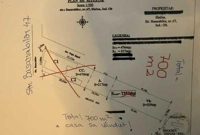 Teren de 700 mp, în Ultracentral - 3