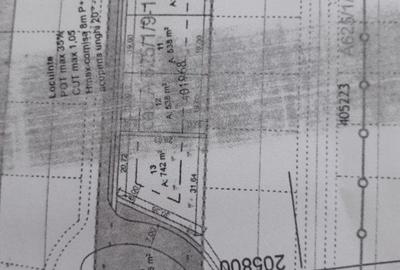 Teren Construcții intravilan de 567 mp, în Chișoda - 2