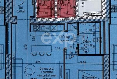Apartament cu 2 camere în Andronache