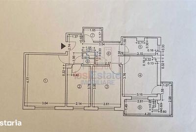 Apartament cu 3 camere decomandat în Bularga - 1