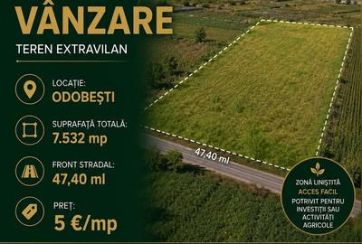 Teren de 7532 mp, în Central