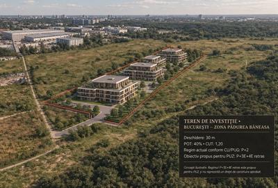 Teren Construcții intravilan de 7499 mp, în Băneasa