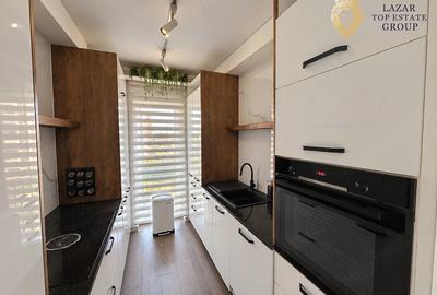 Apartament cu 3 camere semidecomandat, mobilat în UTA