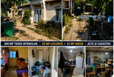 Casă individuală cu 3 camere cu Teren 400 Mp în Central