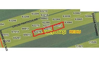 Teren de 1511 mp, în Rediu - 3