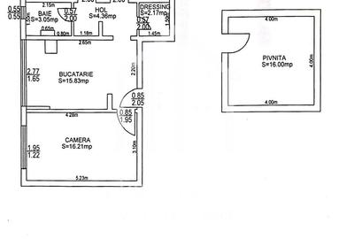 Apartament cu 3 camere, mobilat în Vasile Aaron