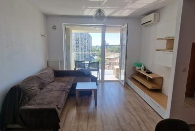 Apartament cu 2 camere semidecomandat, mobilat în Colentina