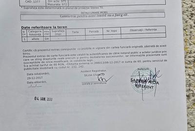 Teren de 975 mp, în Vadu - 3