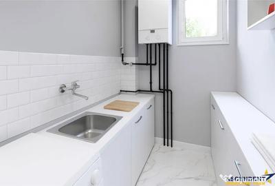 Apartament cu 2 camere nedecomandat, mobilat în Central