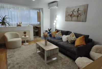 Apartament cu 2 camere semidecomandat, mobilat în Drumul Taberei