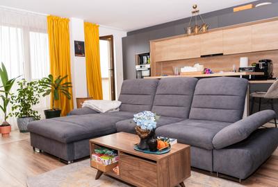 Apartament cu 3 camere decomandat în Km 5 - 40