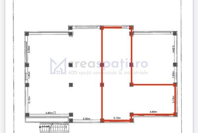 Spațiu comercial, de 60 mp, în Bârnova - 16