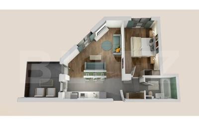 Apartament cu 2 camere în Central