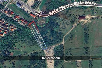 Teren de 4935 mp, în Valea Borcutului