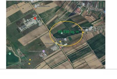 Teren Construcții intravilan de 99330 mp, în Ulmi - 1
