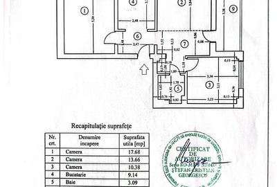 Apartament cu 3 camere semidecomandat în Iancului - 10