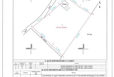 Teren intravilan de 1503 mp, în Calea Caransebeșului - 4