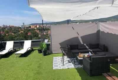 Penthouse cu 3 camere decomandat, mobilat în Central - 10