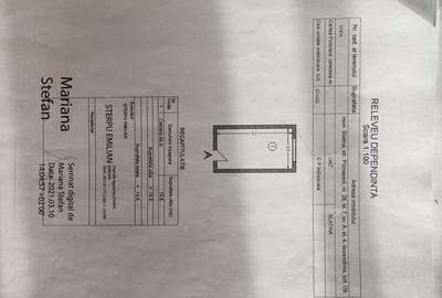 Apartament cu 3 camere semidecomandat în Central