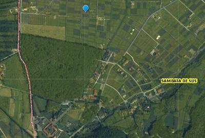 Teren de 1000 mp, în Sâmbăta de Sus