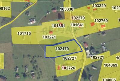 Teren Construcții intravilan de 4245 mp, în Fundata - 4