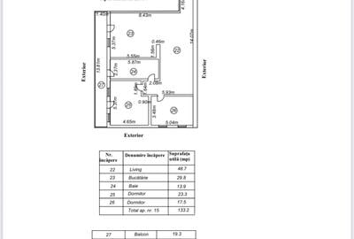 Apartament cu 3 camere decomandat în Central - 2