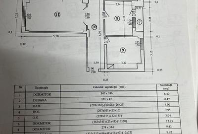 Apartament cu 4 camere, mobilat în Crângași - 12