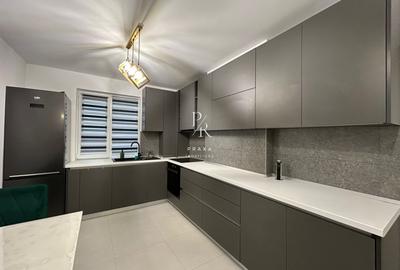 Apartament cu 3 camere semidecomandat, mobilat în Florești