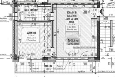 Apartament cu 2 camere semidecomandat în Baciu