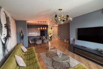 Apartament cu 3 camere semidecomandat, mobilat în Pipera