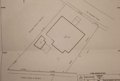 Casă cu 9 camere cu Teren 986 Mp în Găvana