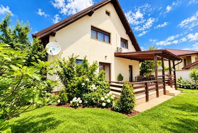 Casă individuală cu 5 camere cu Teren 420 Mp în Corbeanca