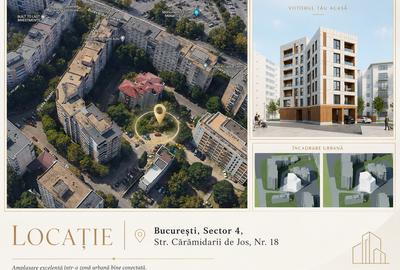Apartament cu 3 camere decomandat în Tineretului