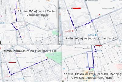 Casă individuală cu 3 camere cu Canalizare în Nord - 3