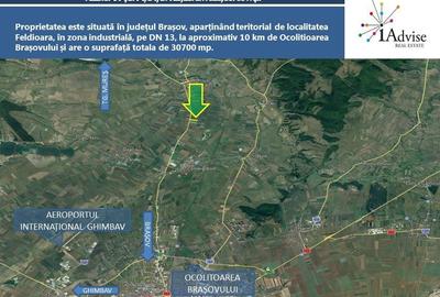 Teren Construcții intravilan de 30700 mp, în Feldioara - 2