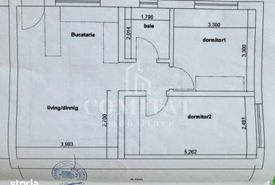 Apartament cu 3 camere, mobilat în Bună Ziua - 5