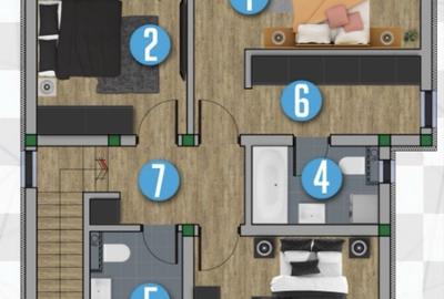Casă cu 4 camere cu Teren 470 Mp în Berceni - 3