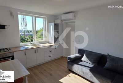 Apartament cu 2 camere semidecomandat, mobilat în Micro 12