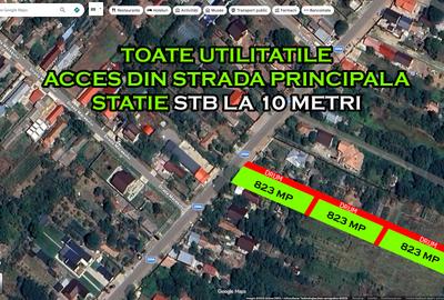 Teren agricol intravilan de 823 mp, în Afumați - 1