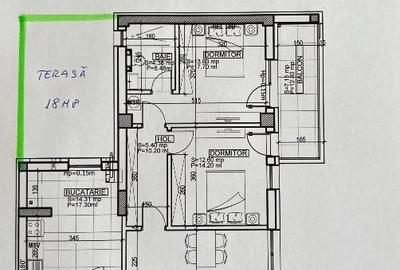 Apartament cu 3 camere decomandat în Mihai Bravu - 16