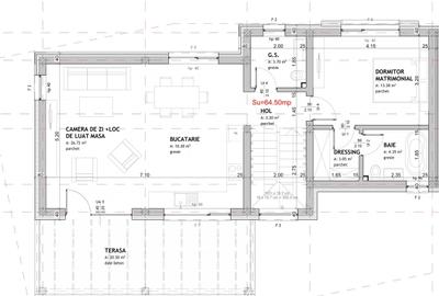 Duplex cu 4 camere cu Teren 280 Mp în Florești - 2