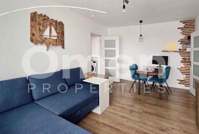 Apartament cu 2 camere semidecomandat, mobilat în Săsar