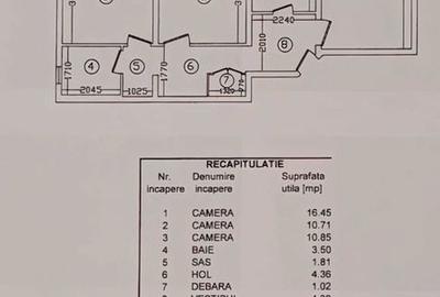 Apartament cu 3 camere decomandat, mobilat în Sălăjan - 3